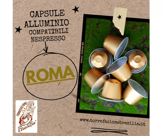 ROMA CAPSULE ALLUMINIO Comp.Nespresso